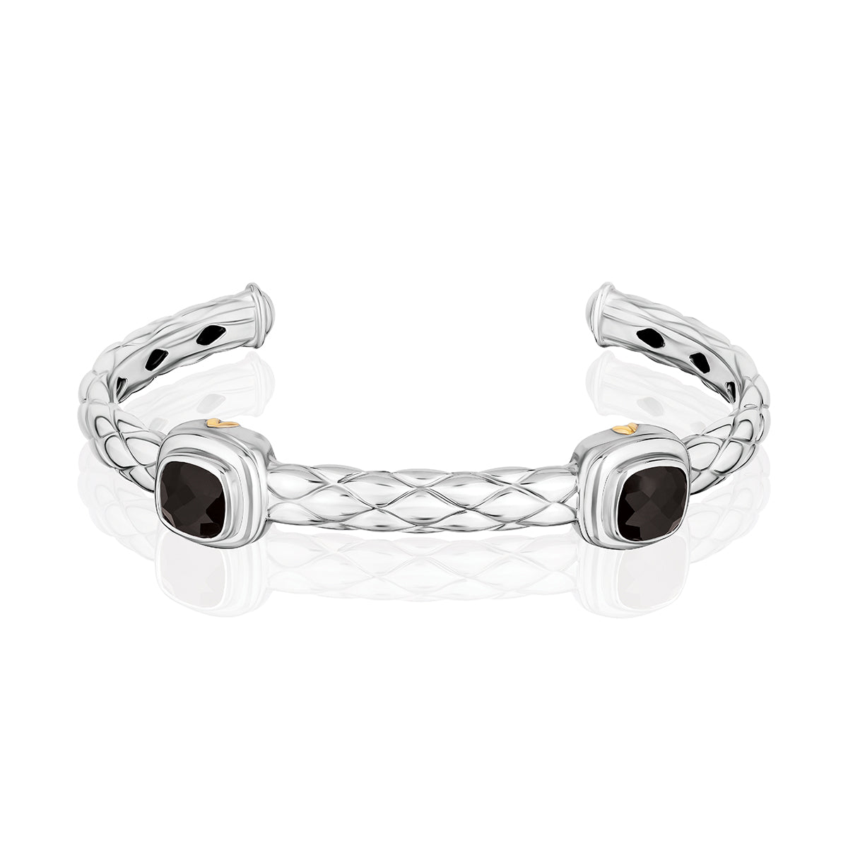 Urban Chic Bracelets accented with 18k Gold | Black Onyx