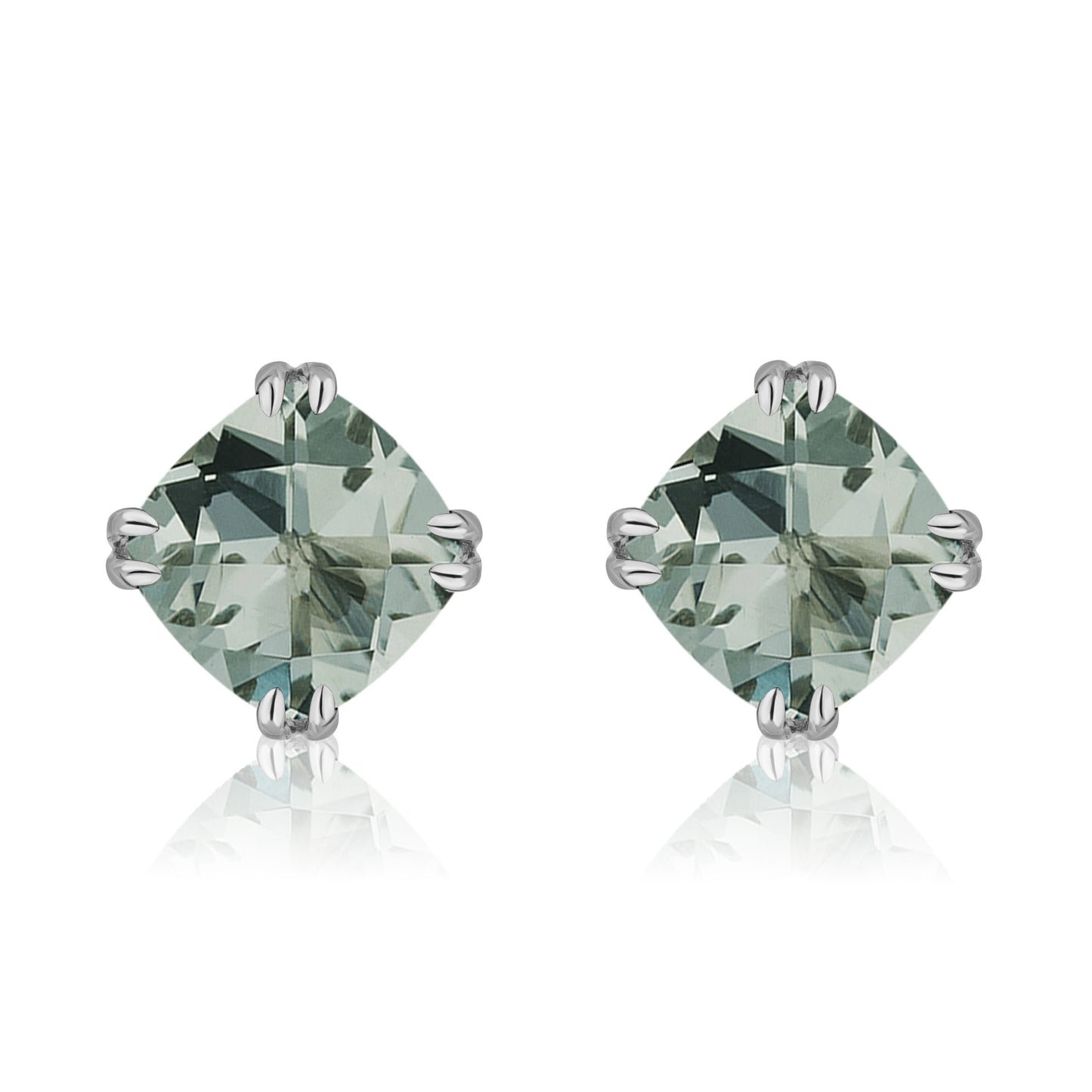 Urban Chic Studs | Prasiolite
