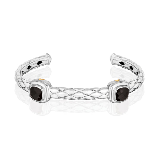Urban Chic Bracelets accented with 18k Gold | Black Onyx