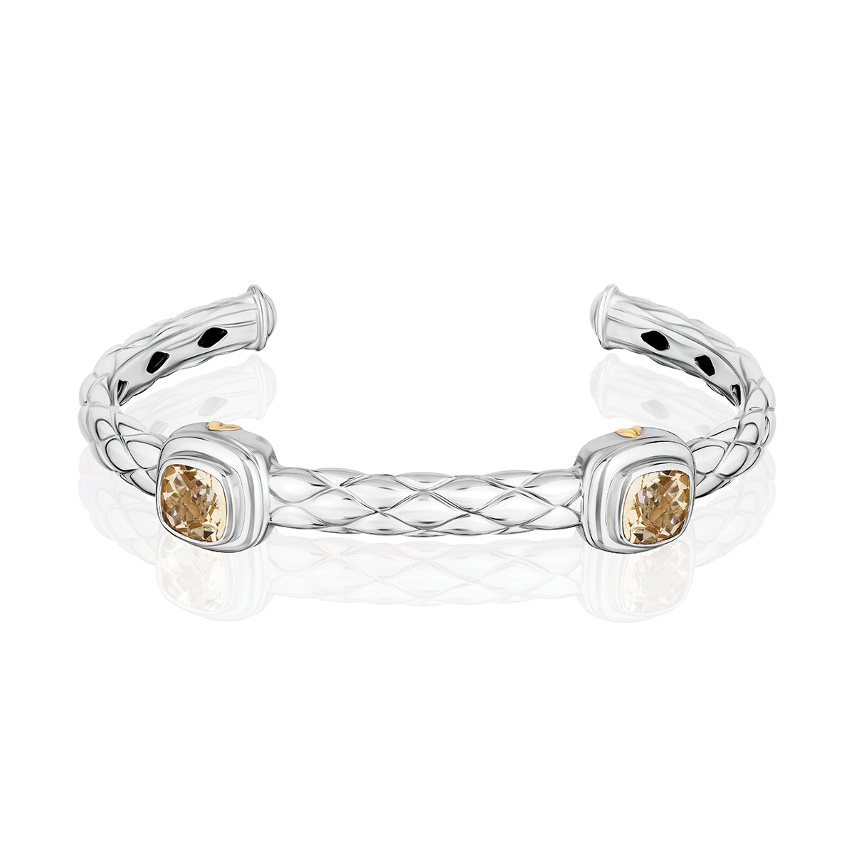 Urban Chic Bracelets accented with 18k Gold | Champagne Citrine
