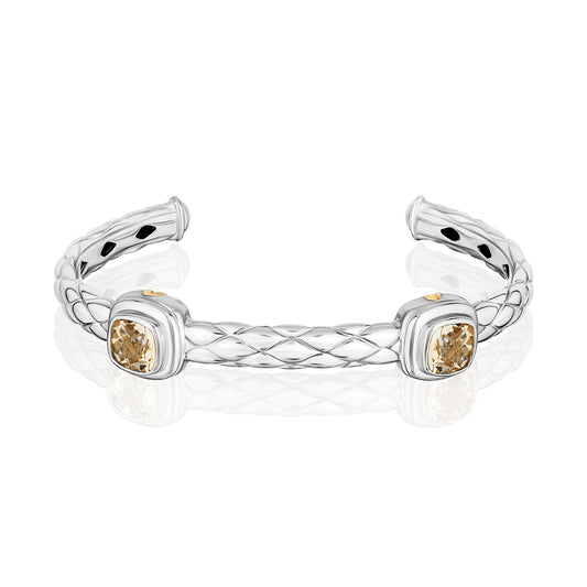 Urban Chic Bracelets accented with 18k Gold | Champagne Citrine