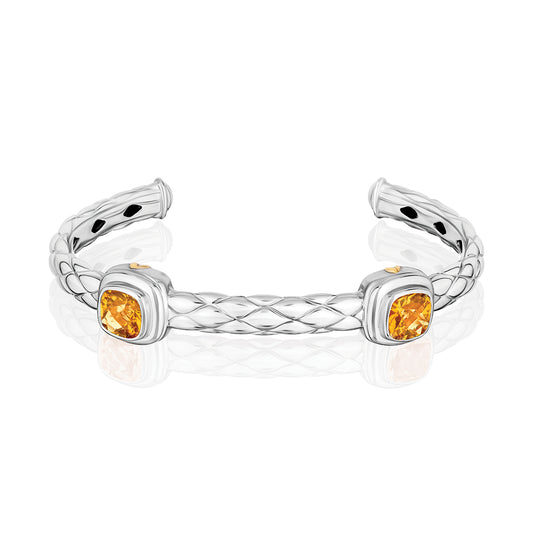Urban Chic Bracelets accented with 18k Gold | Citrine