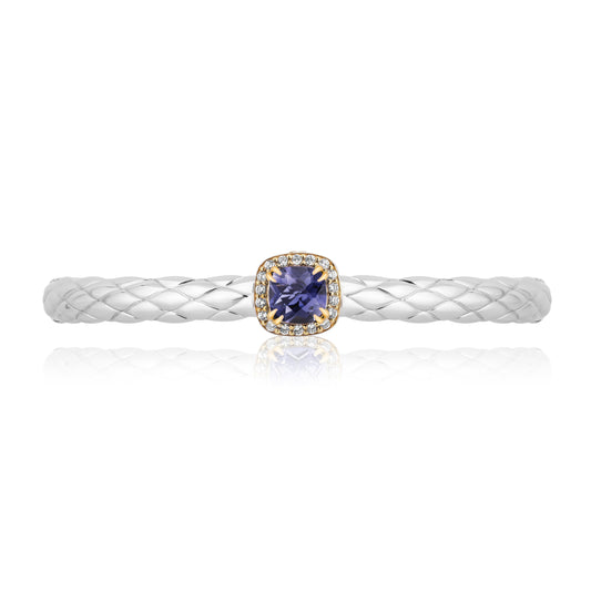 Urban Chic Bangle Bracelets with 18k Gold and Diamonds | Iolite