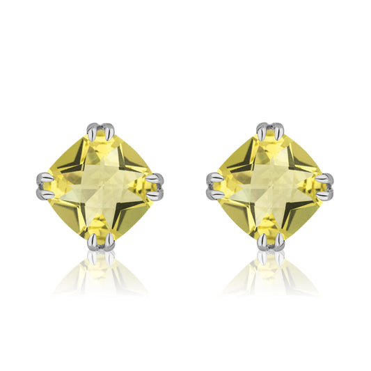 Urban Chic Studs | Lemon Quartz