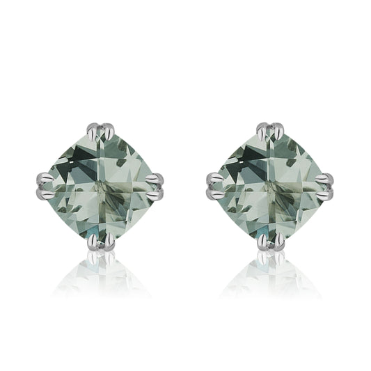 Urban Chic Studs | Prasiolite