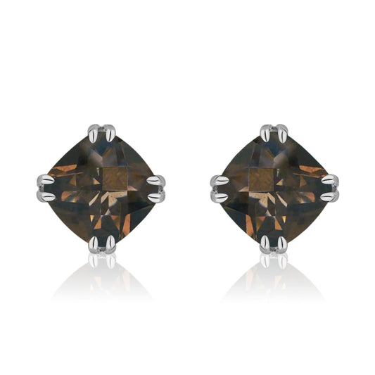 Urban Chic Studs | Smokey Quartz