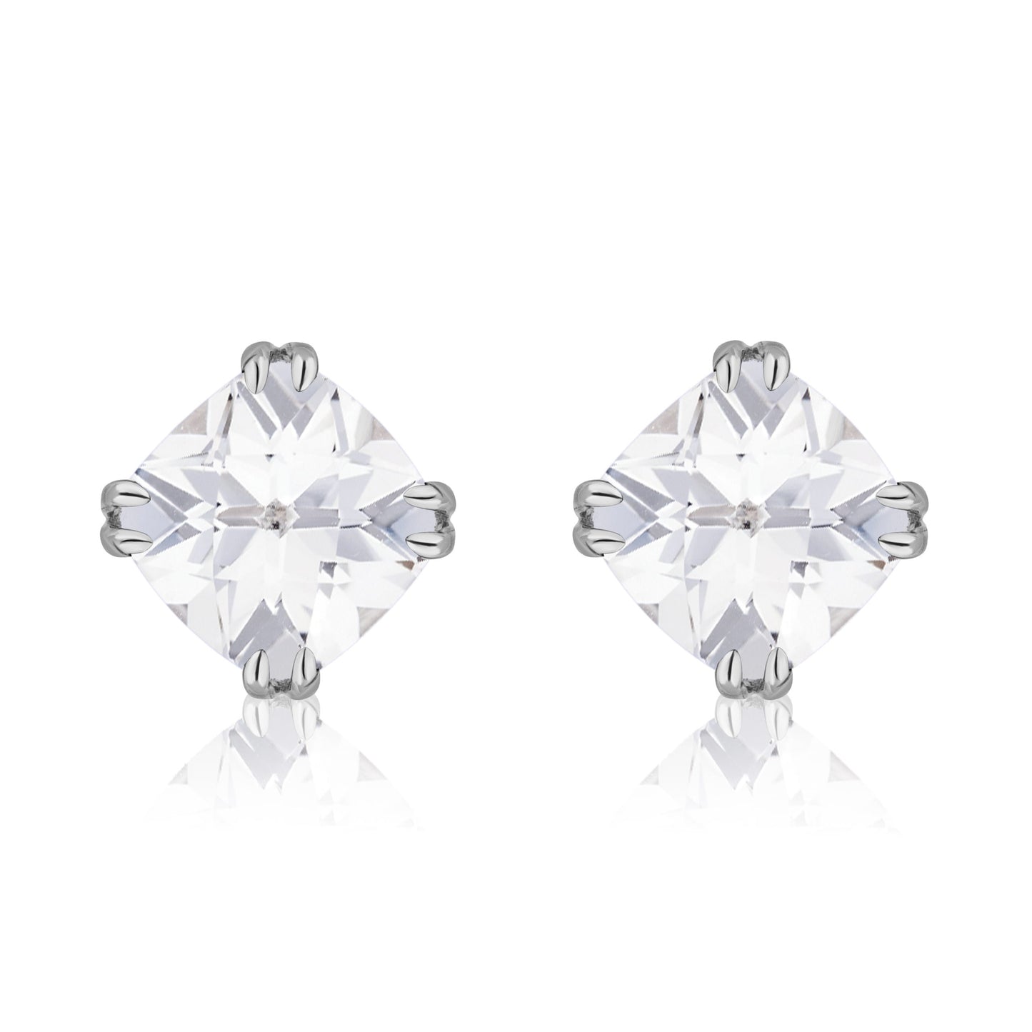 Urban Chic Studs | White Topaz