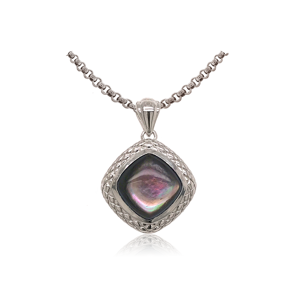 Timeless Pendant | Black Mother-of-Pearl
