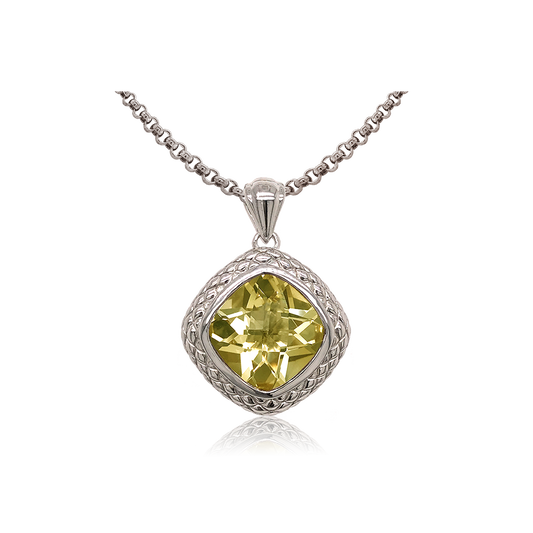 Timeless Pendant | Champagne Citrine