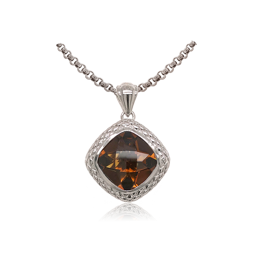Timeless Pendant | Cinnamon Quartz