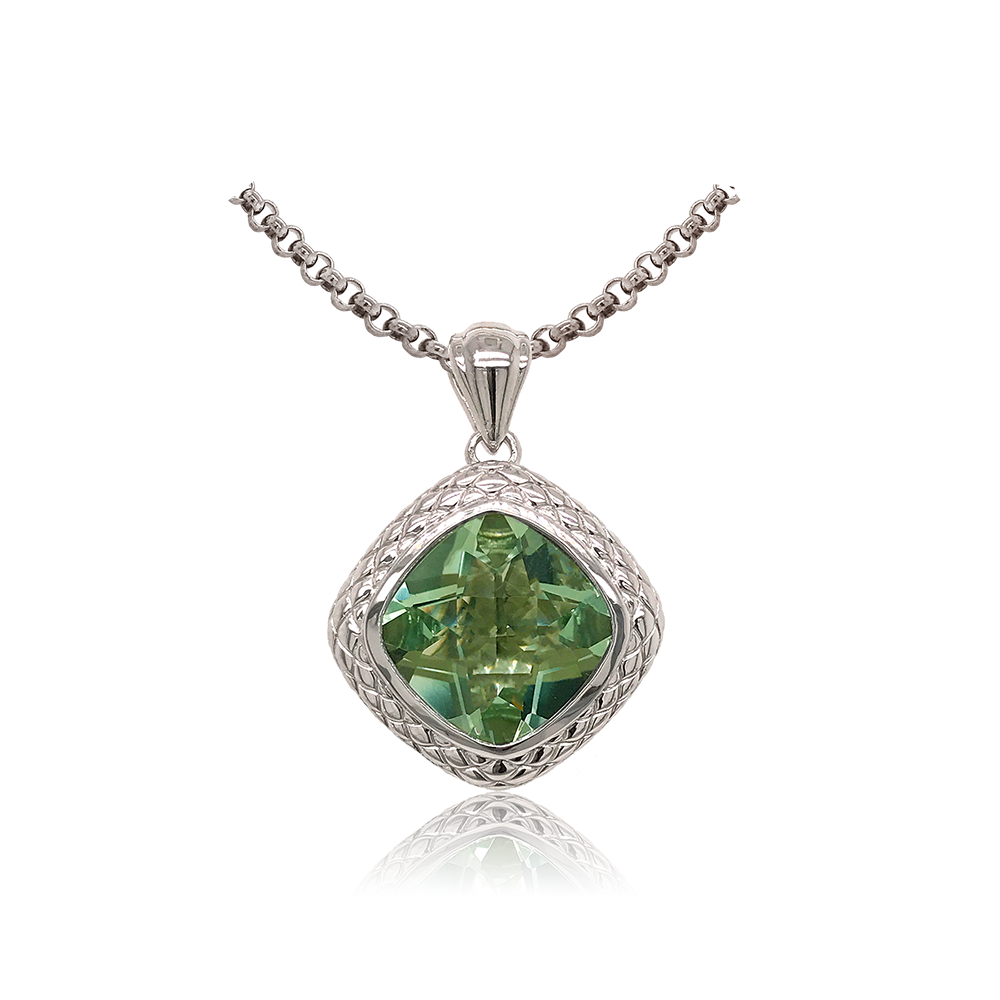 Timeless Pendant | Prasiolite