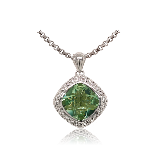 Timeless Pendant | Prasiolite
